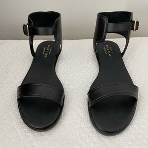 Cole Haan Signature Barra sandals. Black size 5. New with tags & box-never worn!